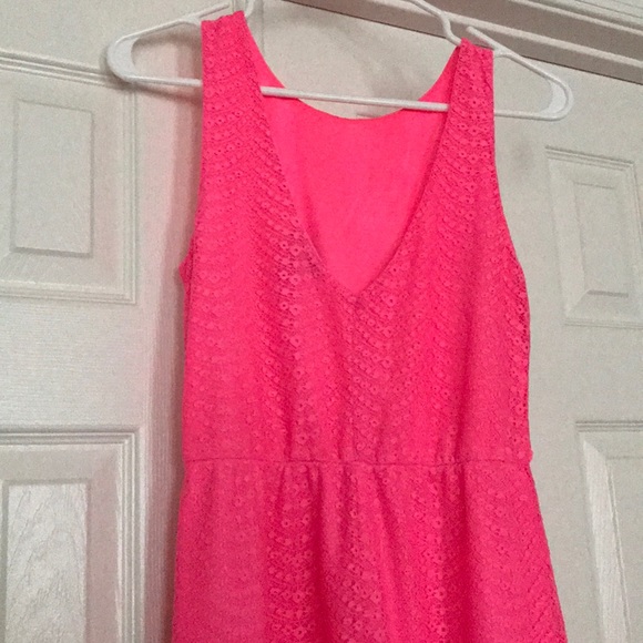 ASOS bubble gum color dress in size 4. - Picture 2 of 5